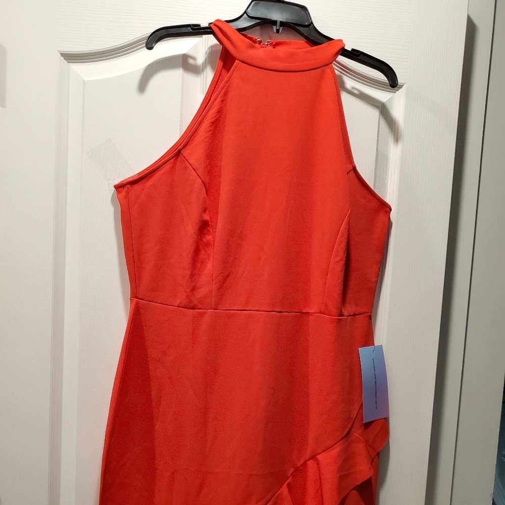 Red dress